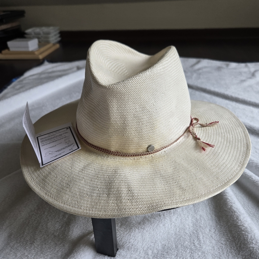 Maison Michel white Charles hat packable